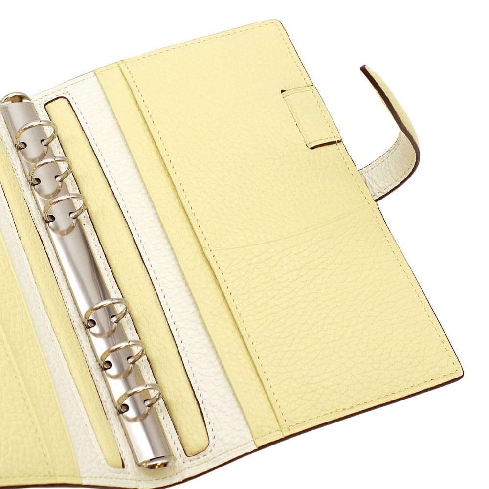 Breilio System Planner Bible Size Morbido Belt 16 mm Limone White 585 04