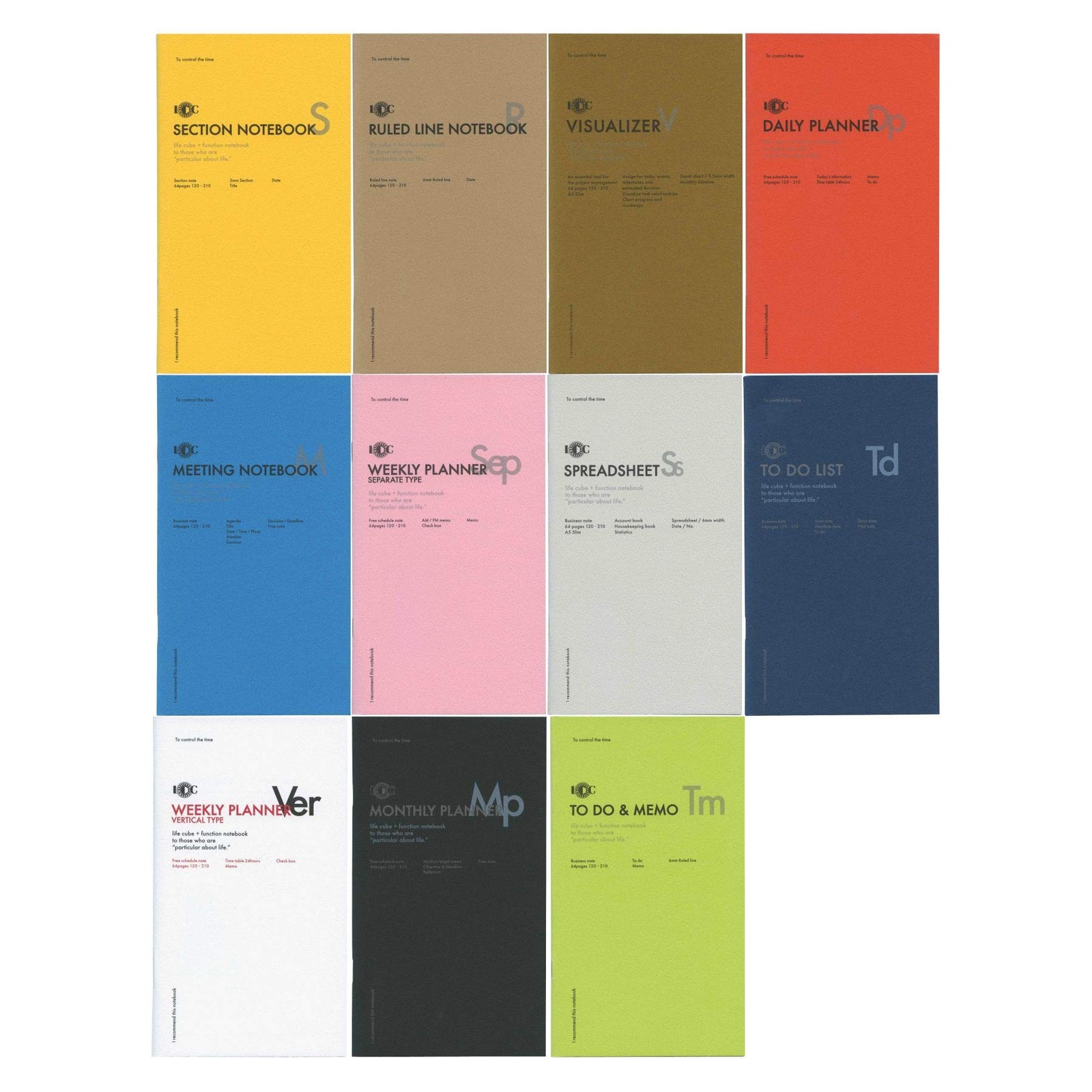 A5 Slim Function Notebook MEETING NOTEBOOK LDNT Luddite