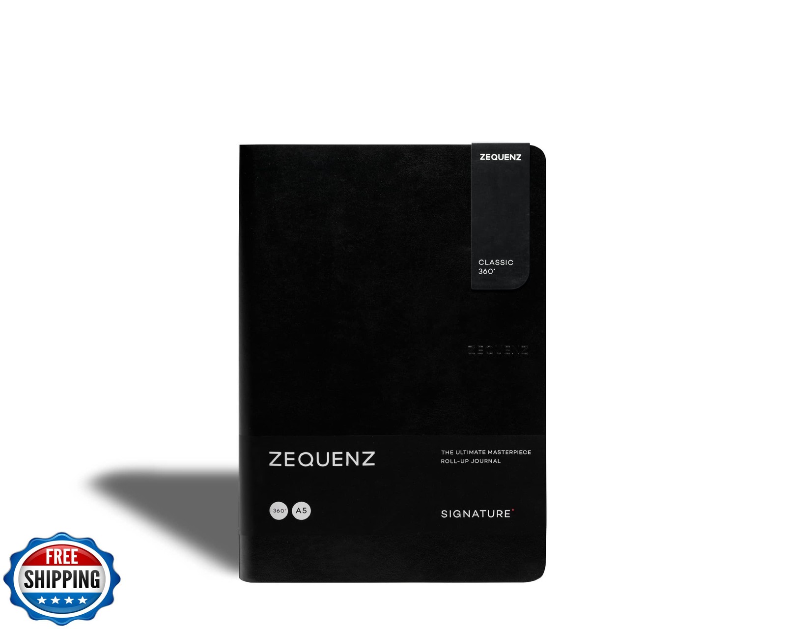 Zequenz Classic 360 Signature Series, Size: A5 Large, Color: Blac