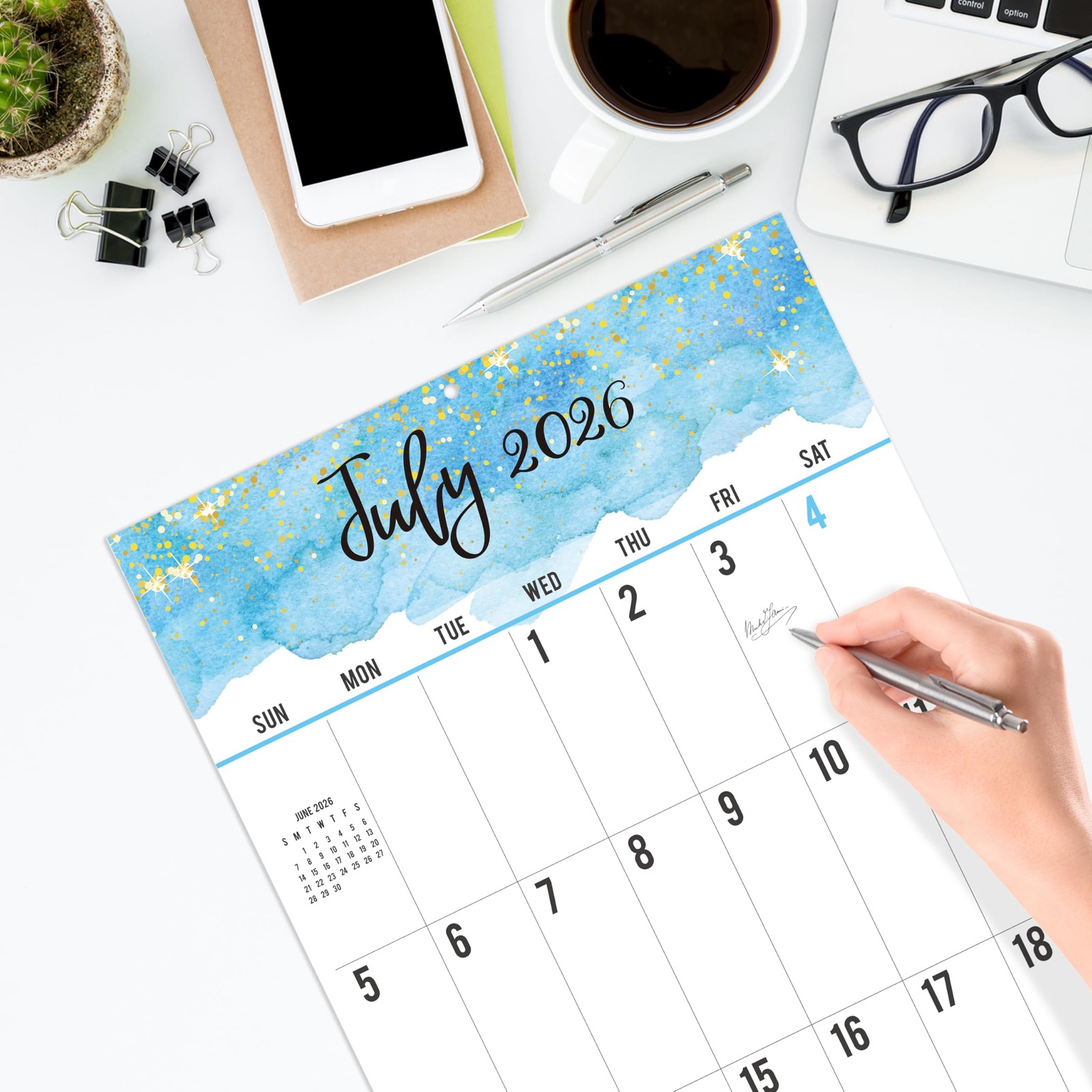 Calendar 2026-2027 – Wall 2026-2027, 18-Month 12 inch x 24