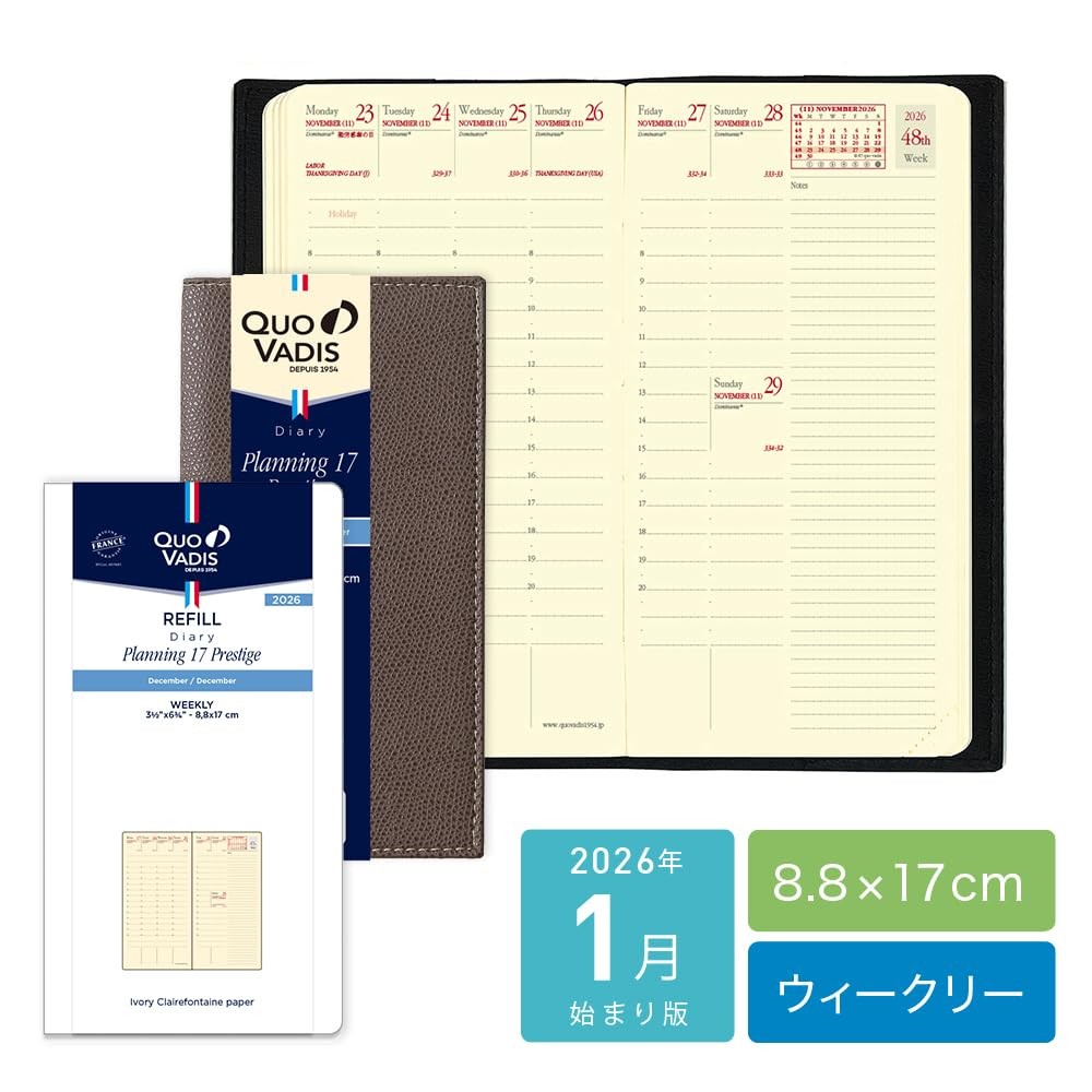 QUO VADIS Planner Diary Sage Green qv55702sg