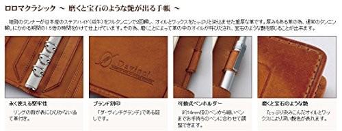 Raymay Fujii System Organizer, Da Vinci Roma Classic Bible, Green, DB3011M