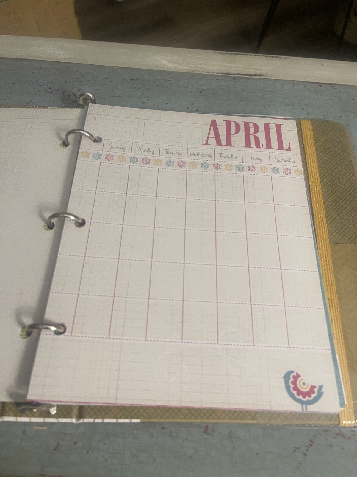 NEW 6.5″ x 8.5″ Budget Planner book 70 Pages NOT DATED 3 Ring
