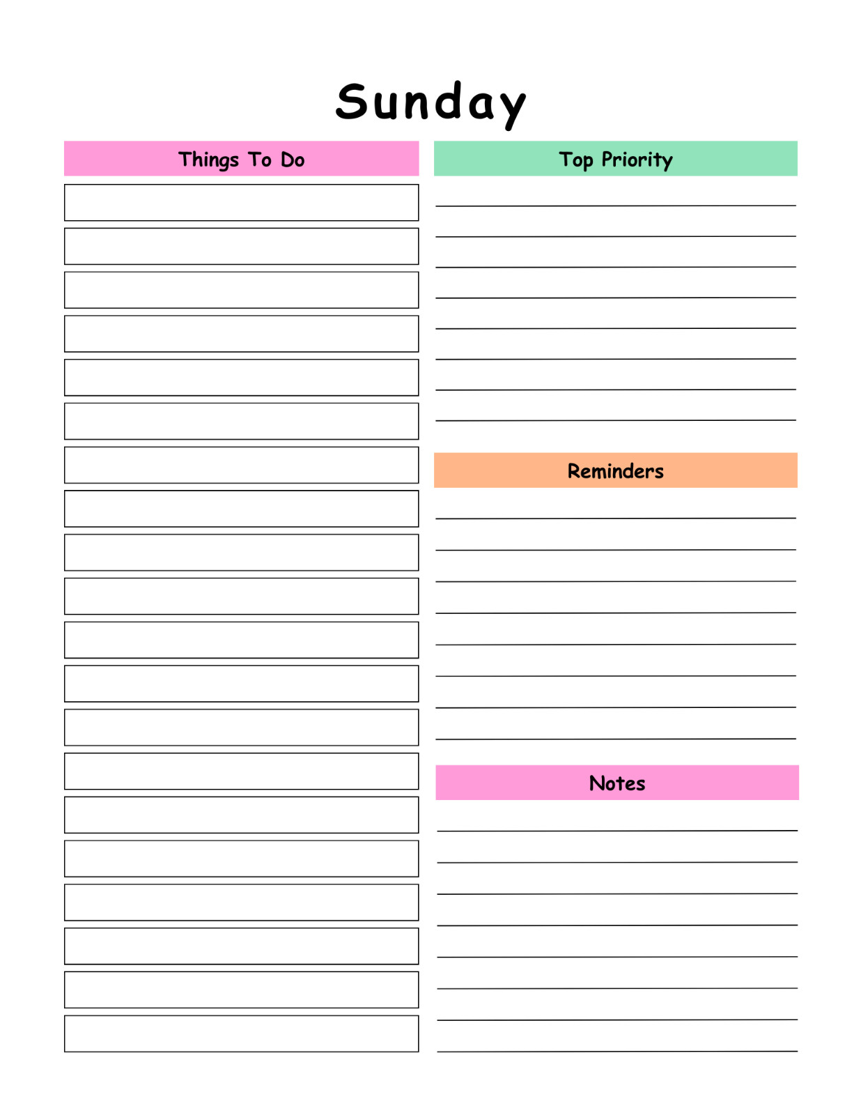 Digital Printable Planner Mental Health Bundle