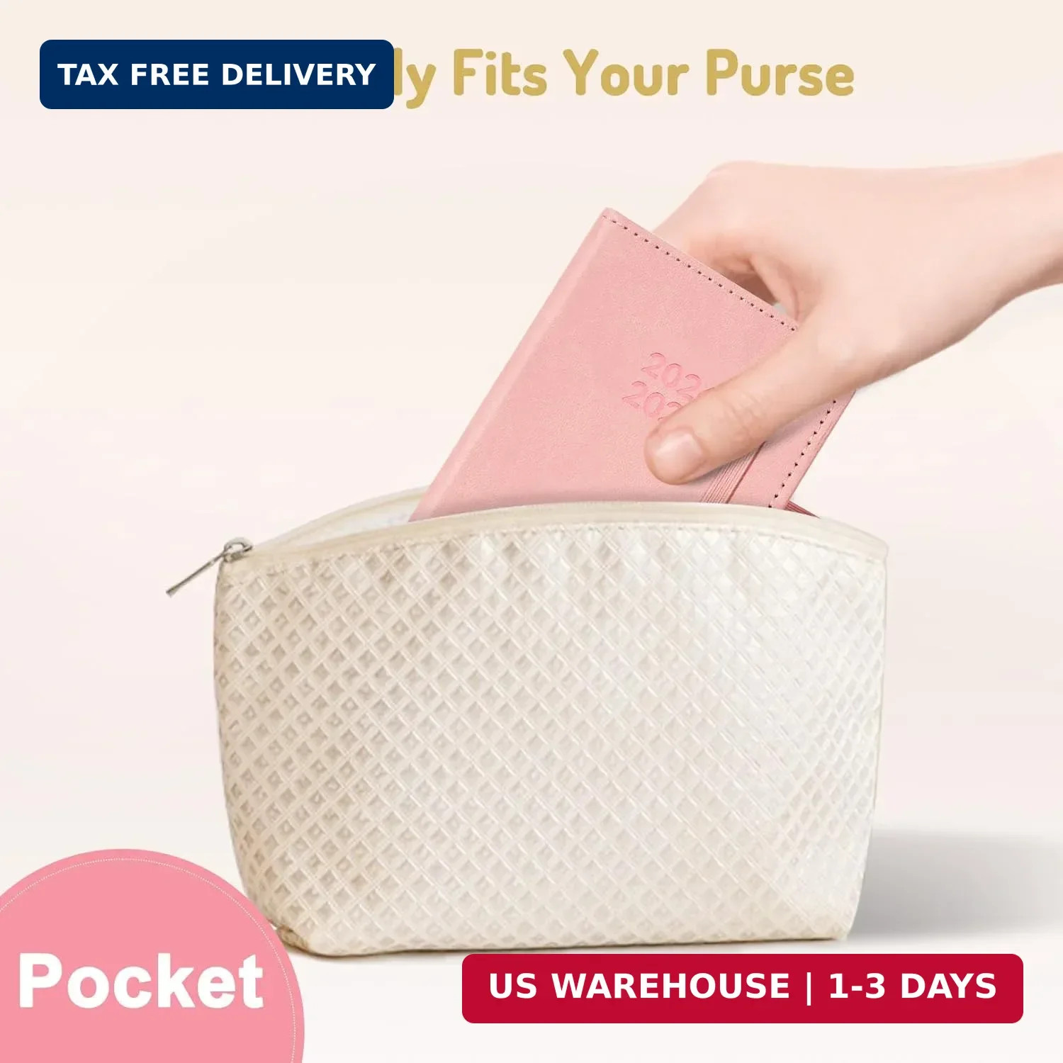 Forvencer Pocket Planner 2026-2027, Weekly Monthly Planners for Purse, 3.5″ x 6″