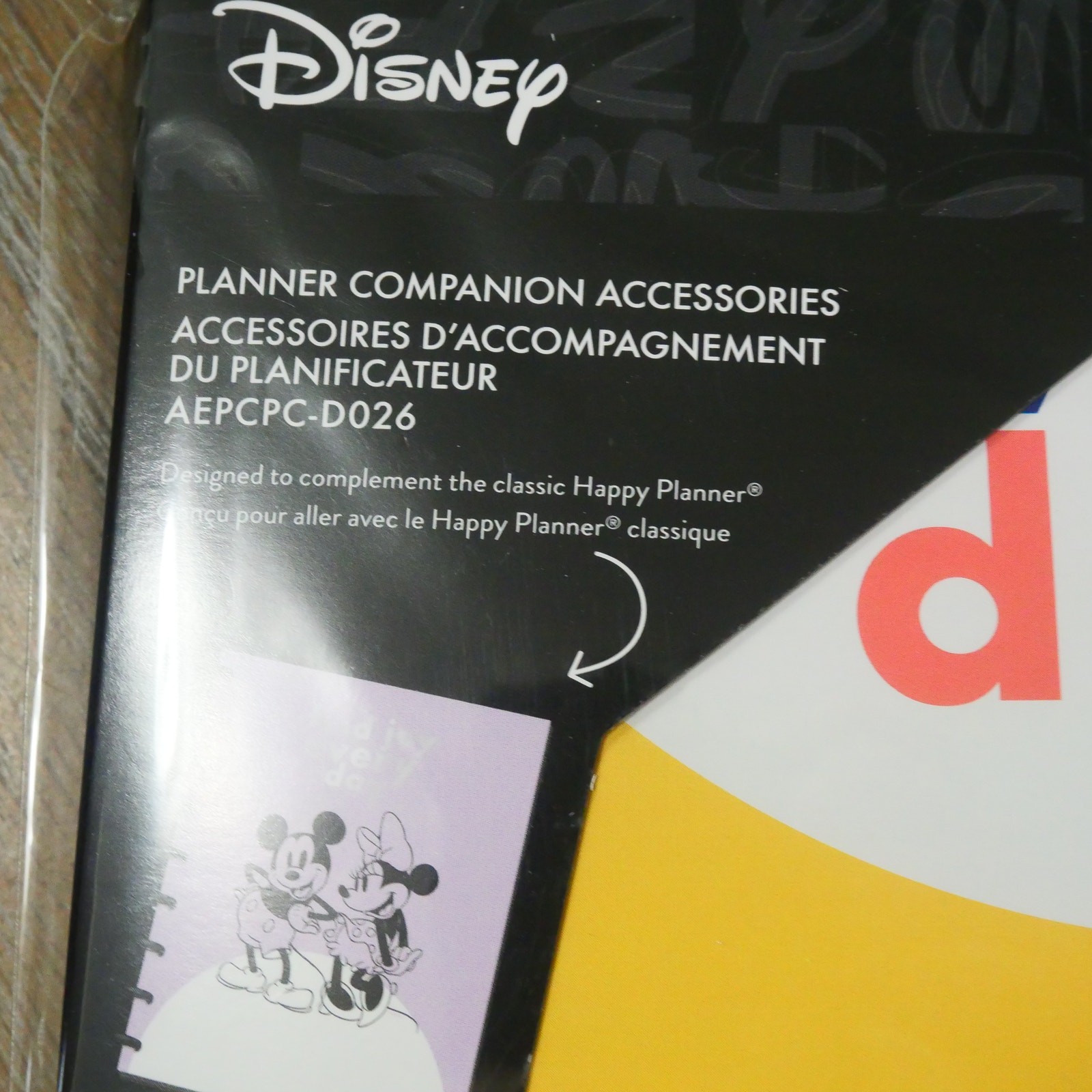 NEW Happy Planner Disney Minnie Mickey Classic Planner Companion Folders Papers