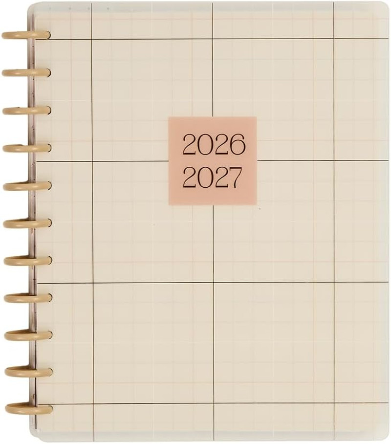 Happy Planner Disc-Bound 12-Month July 2026–June 2027 Planner with 3 Extra Month