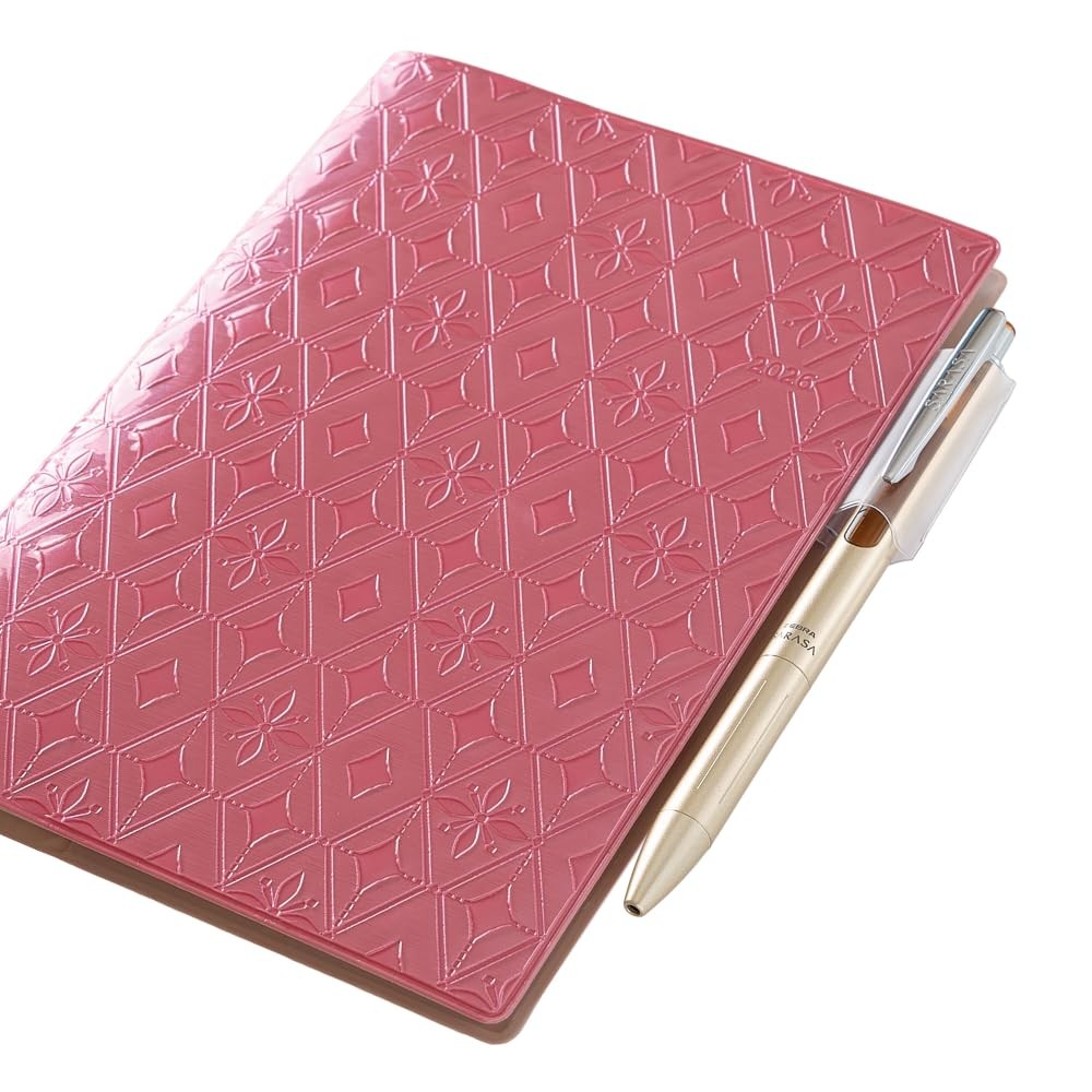 NOLTY Pagem Planner 2026 B6 Monthly Aida Memo Pink 2646