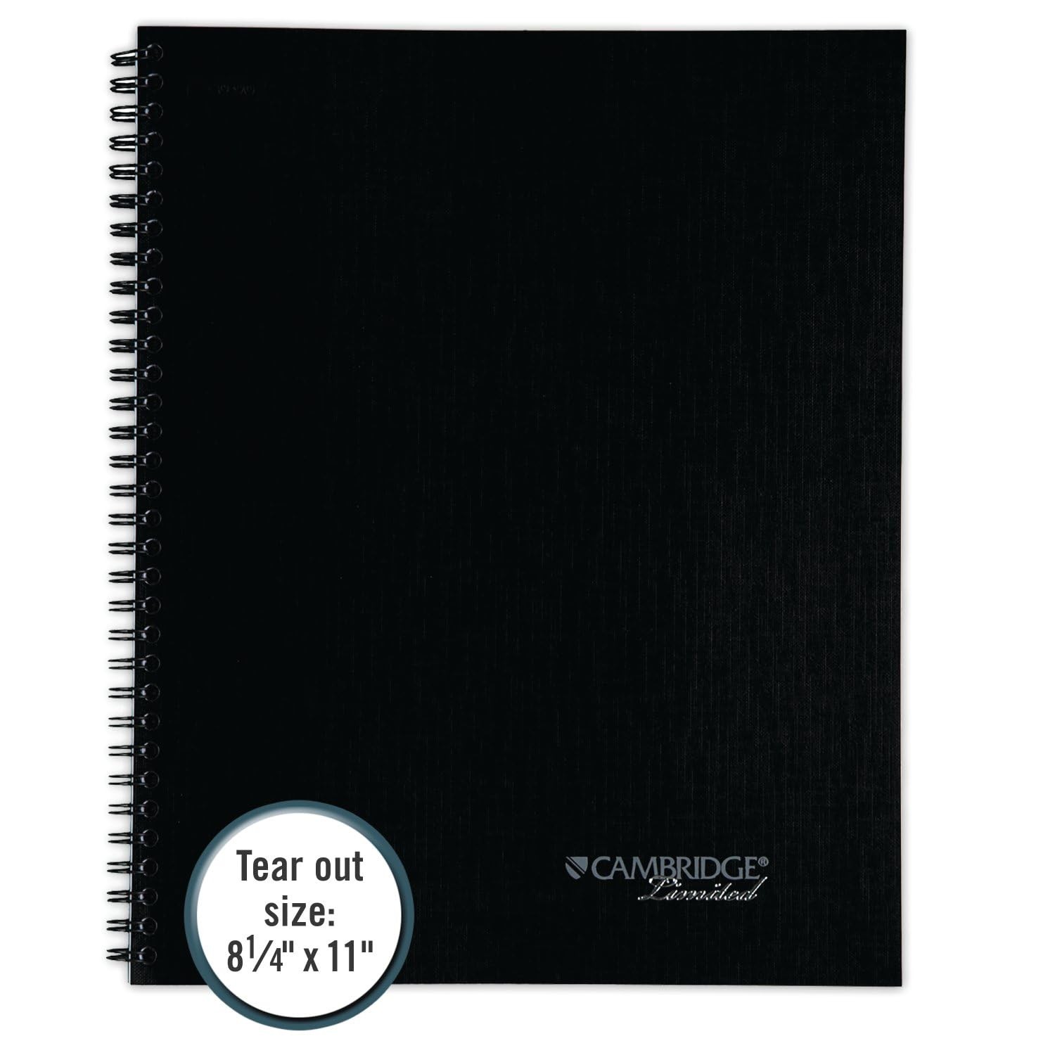 Cambridge Business Notebook, Action Planner, Legal Ruled Paper, 8-1/2″ x 11″, 80