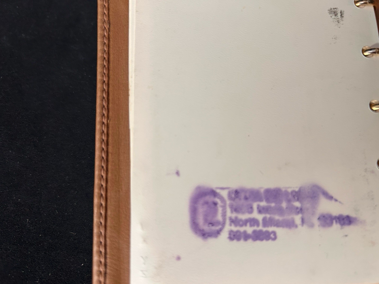 Vintage GUCCI Agenda Notebook Planner 5.5” Small Leather Classic Brown READ