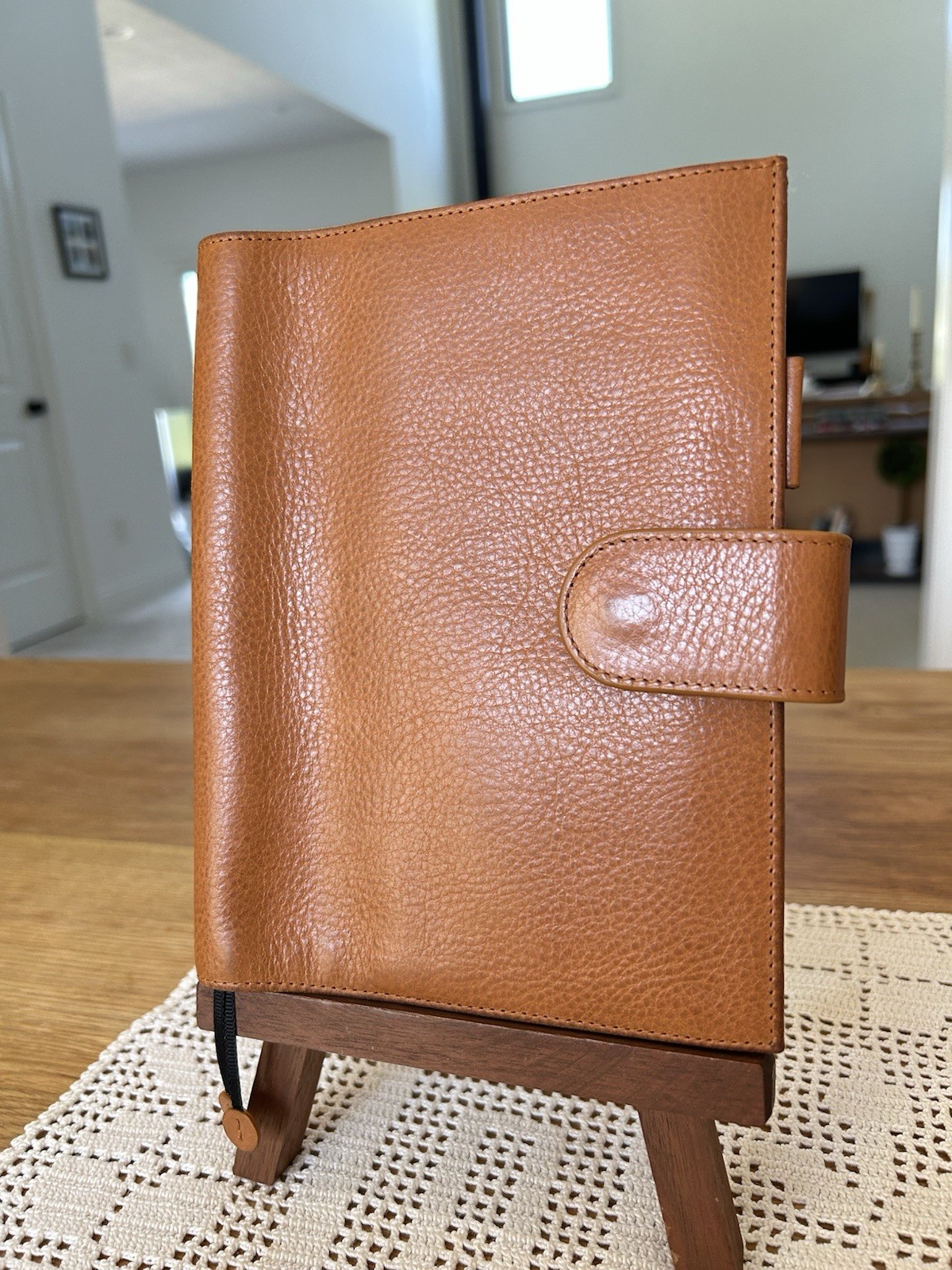 Gillio Appunto B6 Epoca Yellow Notebook Cover GUC Patina Big Back Pocket