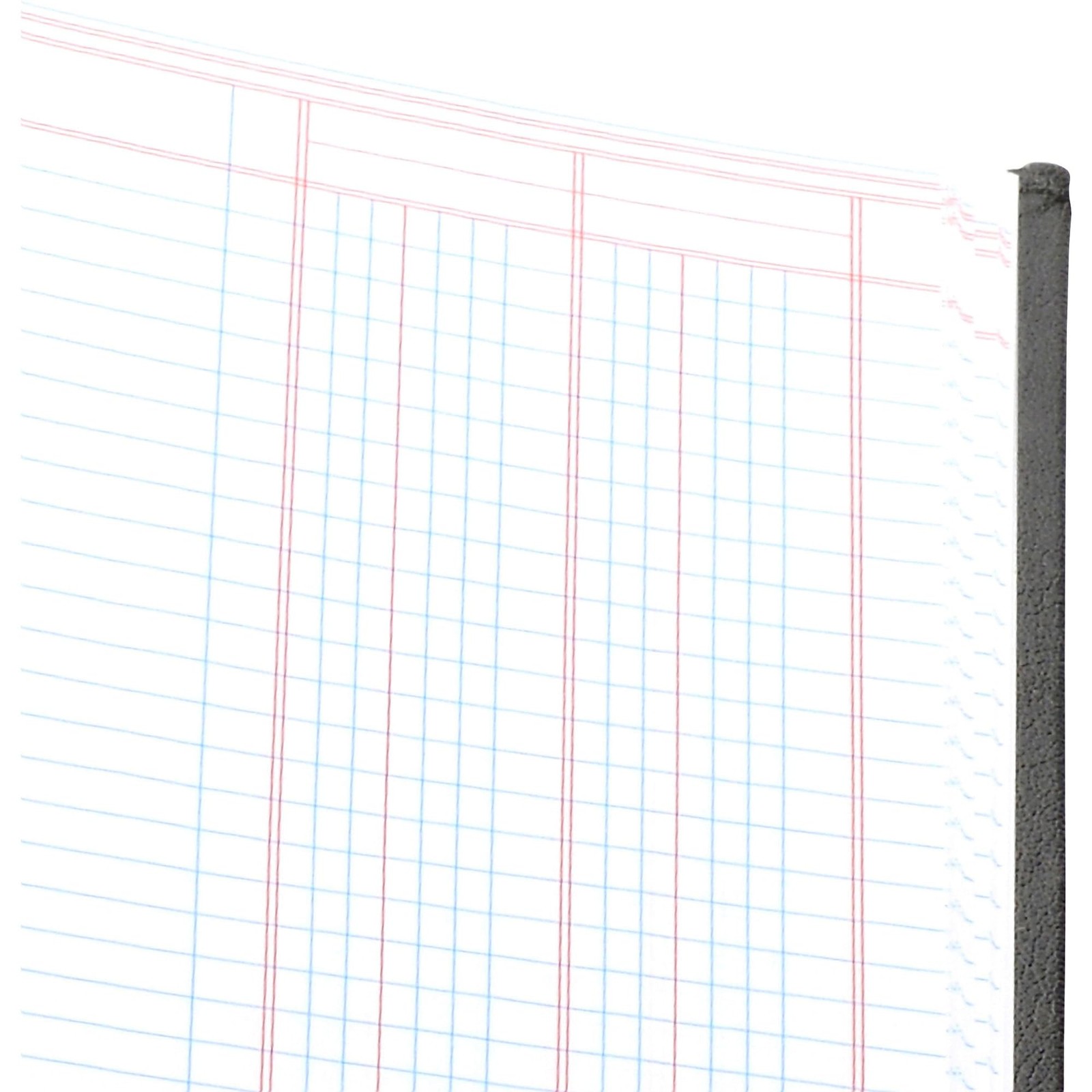 Wilson Jones Hardbound Accounting Journal 9.25×7 Inches 2 Columns 80 Pages Black
