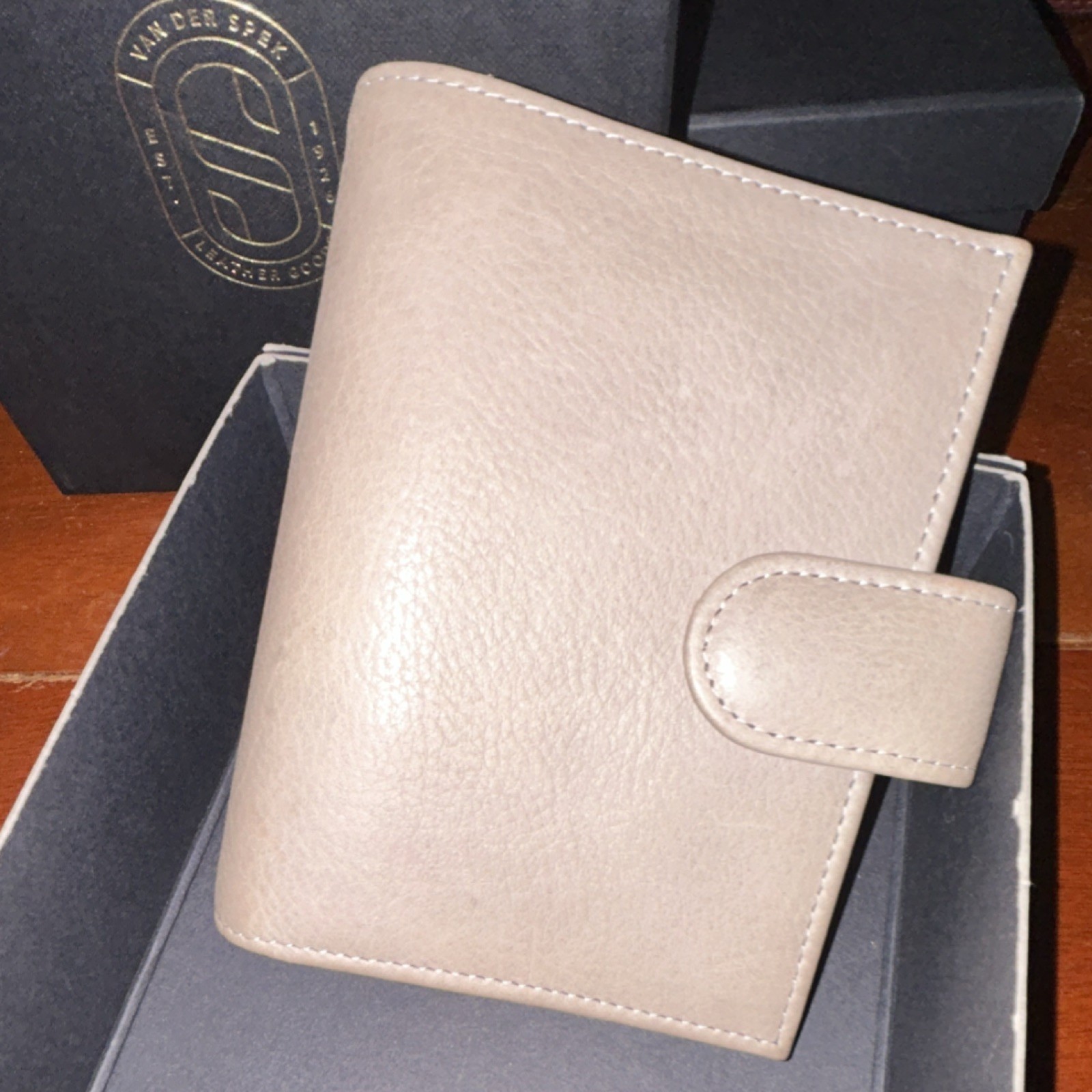 Van Der Spek VDS grey Janet leather junior