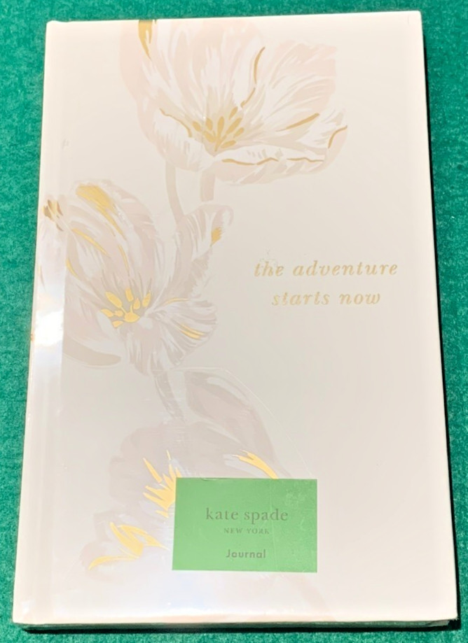 Kate Spade Journal Growing Tulips The Adventure Starts Now 200 Lines Pages New