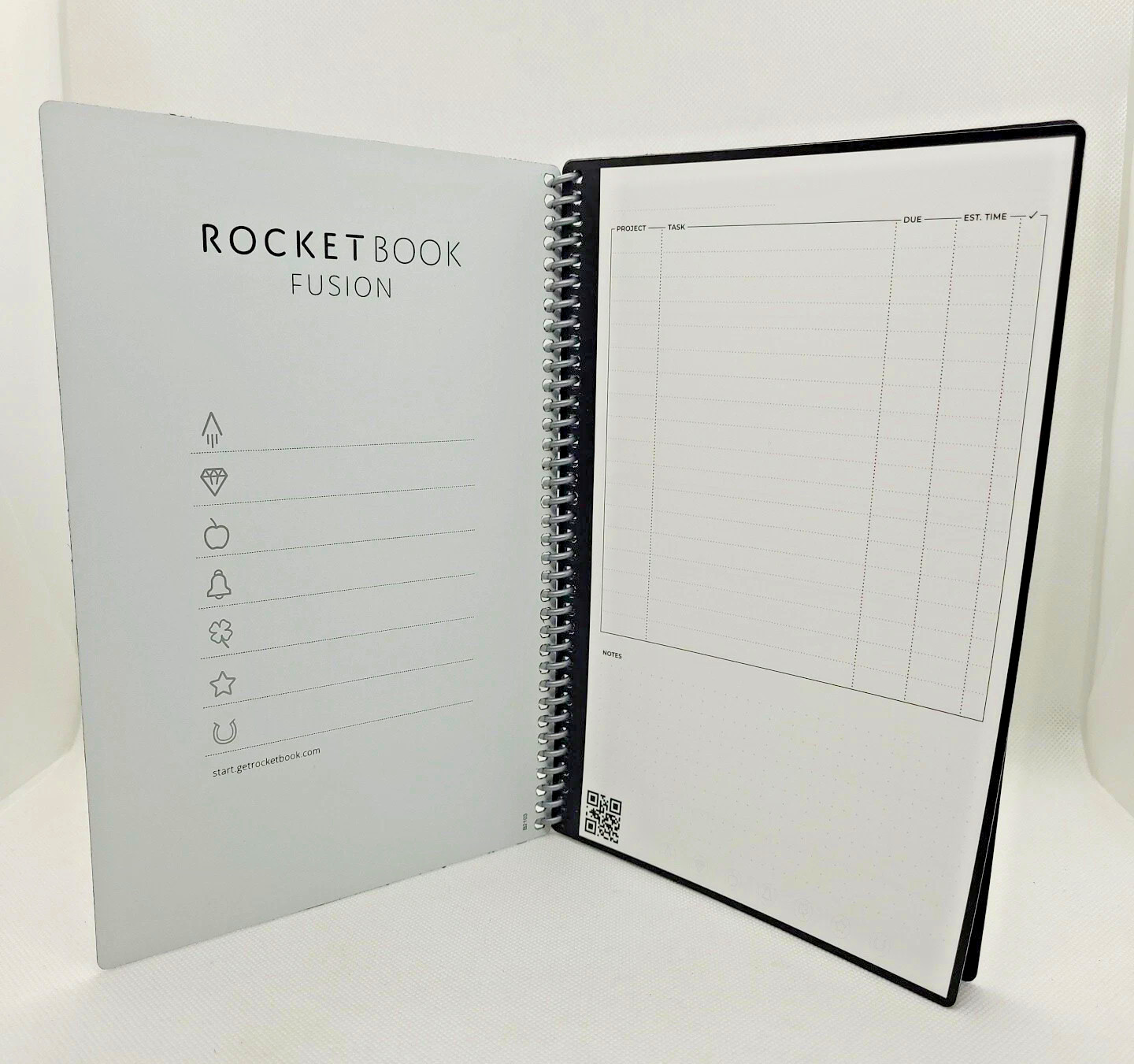 Rocketbook Fusion Executive Planner Black 6″ x 8.8″ New/Open Box (EVRF-E-K-A)