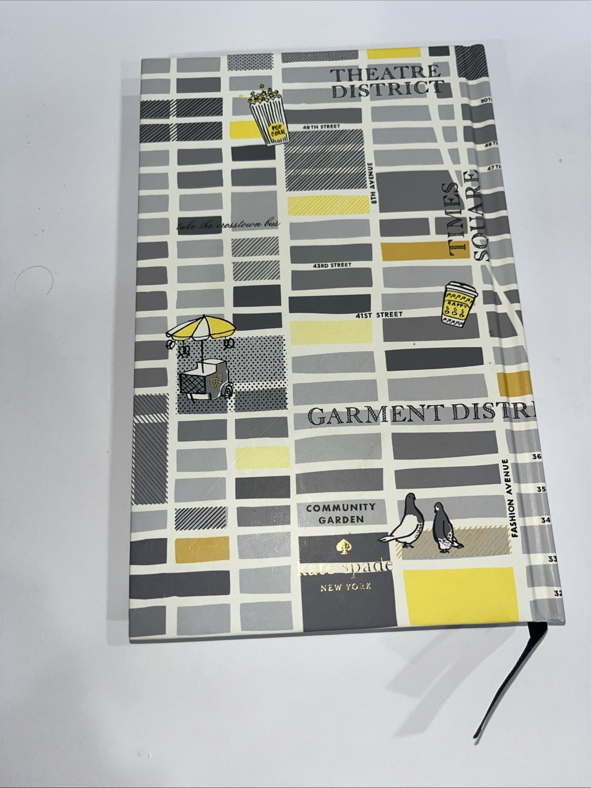 NEW Kate Spade New York City themed journal/notebook