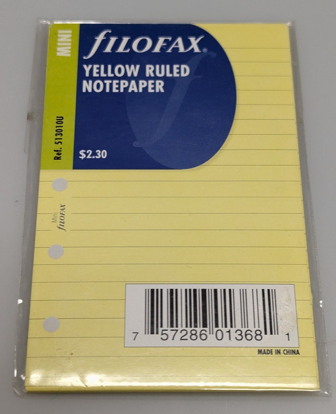 Filofax Mini To Do Refill – yellow #513010