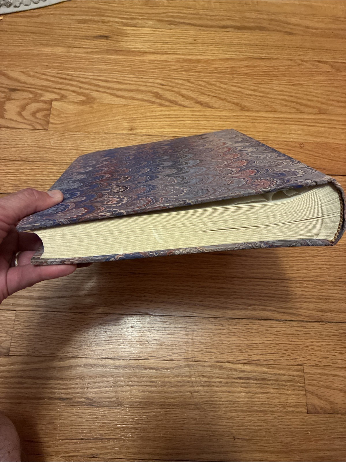 Florentine Marbled Paper Artisan Blank Book Firenze Italy Parione VERY GOOD!