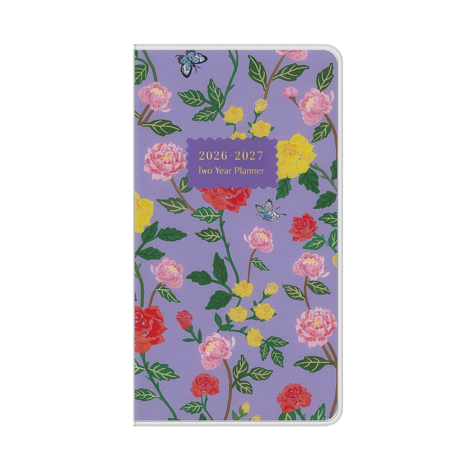 Pocket Calendar 2026-2027, 2 Year Monthly Planner from January 2026 to Decemb…
