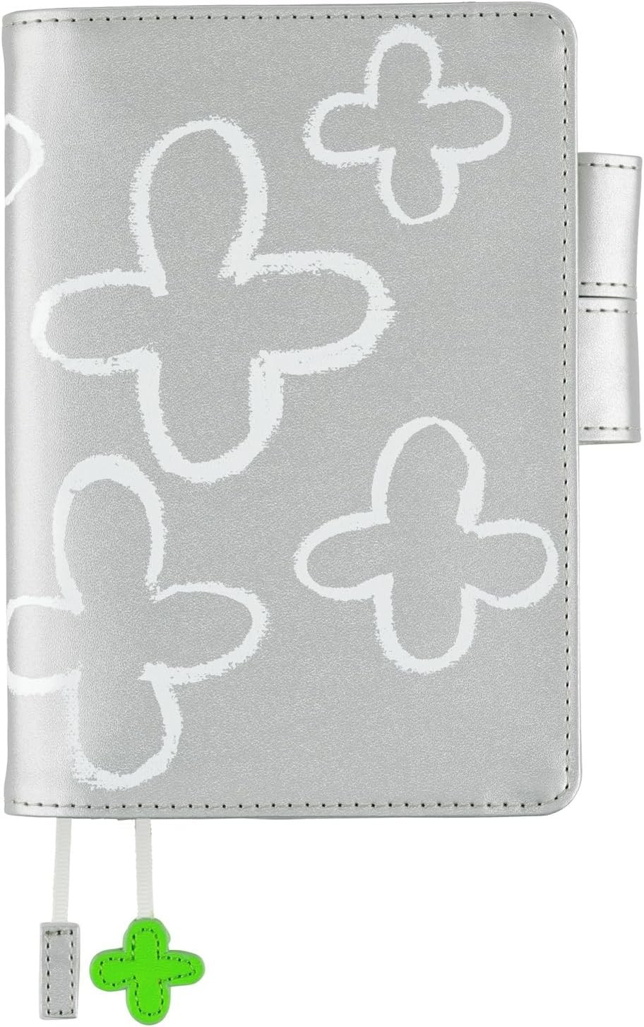 Hobonichi A6 Planner Cover Silver Flower Makoto Matsubayashi Japan Brand New