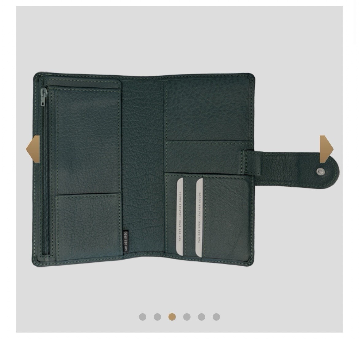 NIP VDS Van Der Spek Leather Hobonichi Weeks Mega Codex Planner Cover TN Thuya