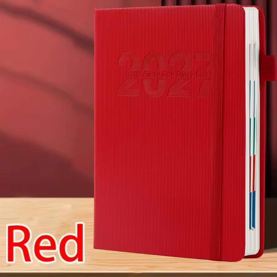 2027 Daily Planner – One Page Per Day, Full Page Layout, 365 Days Agenda, 5
