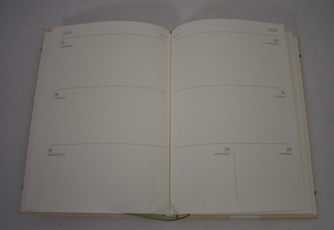 Papier Quilted Daydreams Mid Year Planner Ruz Bih Ruz August 2023-July 2024