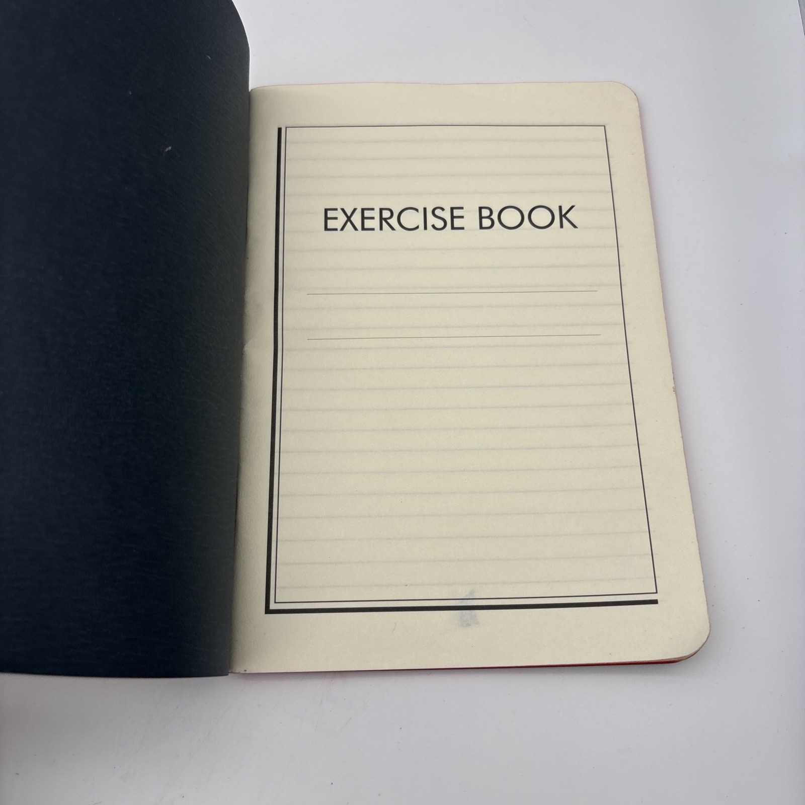 Bieffe Made in Italy Exercise Brown Lined Book Notebook Journal 8×5” Vntg Unused