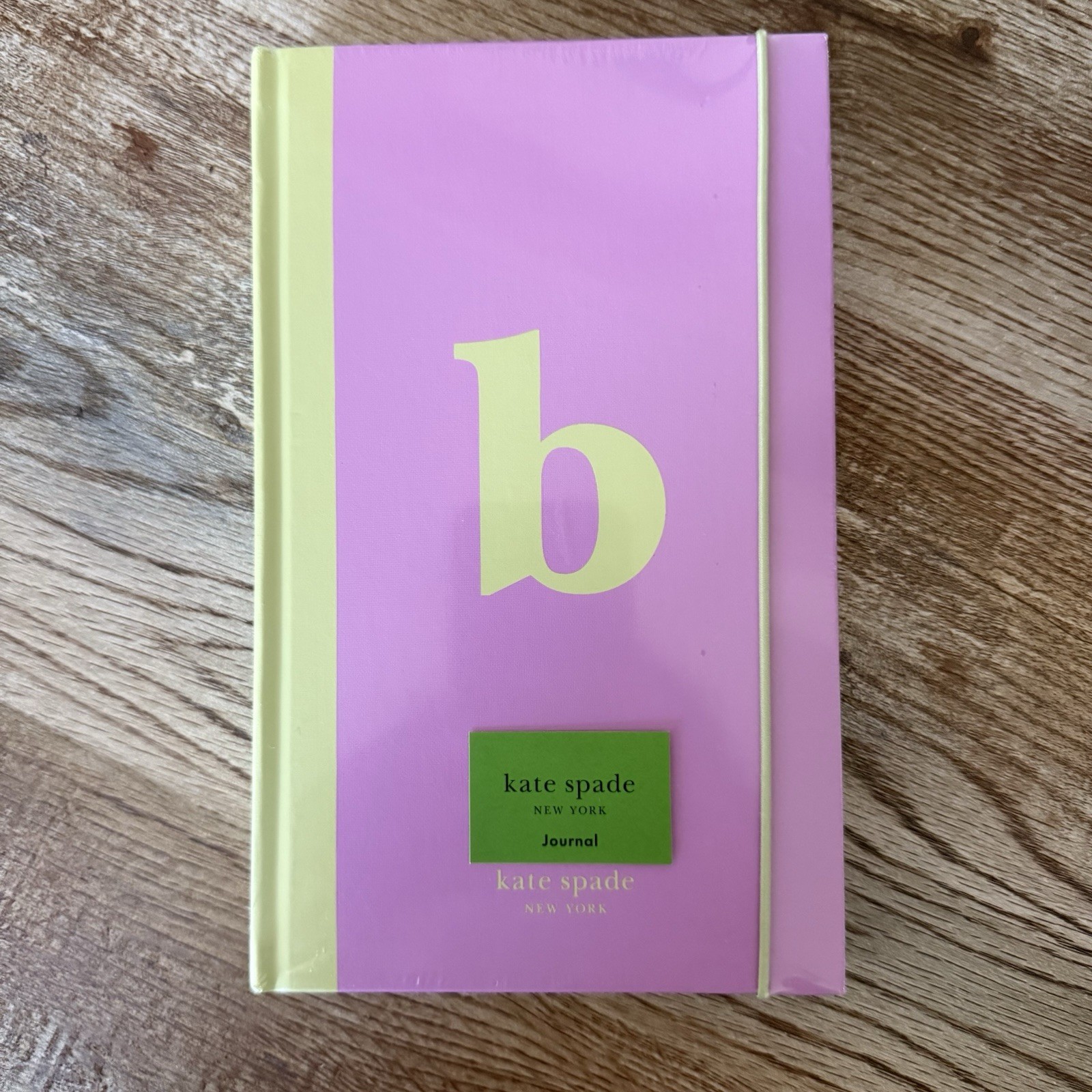 Kate Spade Just Mine Monogram “B” Cloth Hardcover Notebook Journal