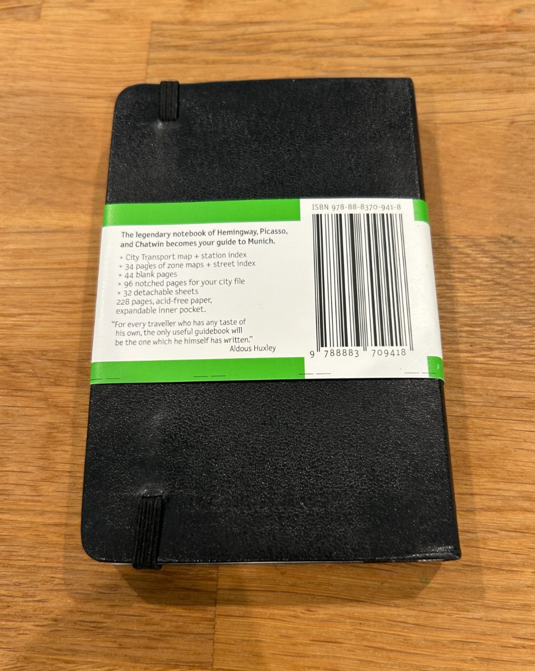 Moleskine Pocket City Notebook Munchen Munich Vintage Discontinued