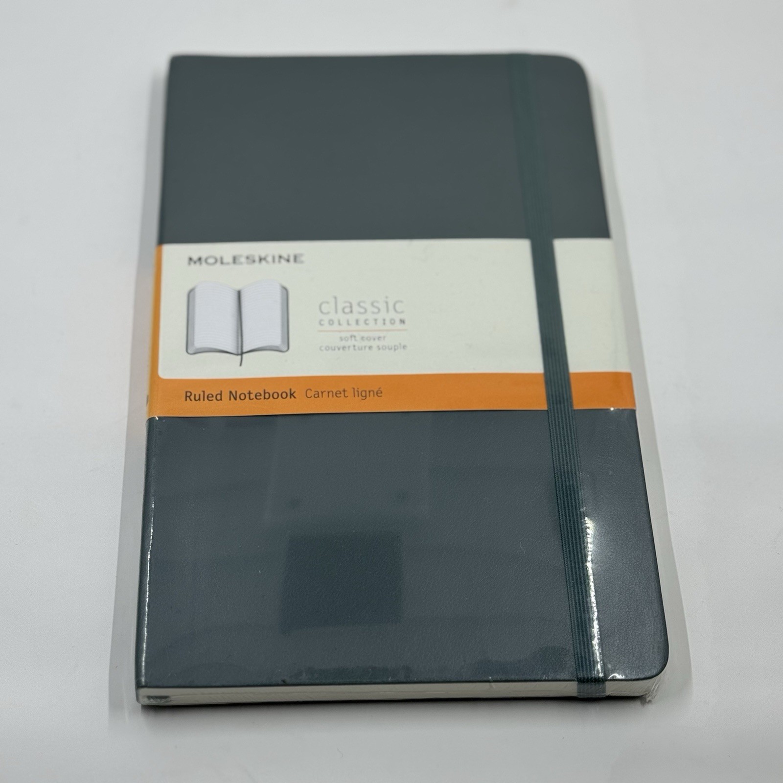 Moleskine Classic Notebook Soft Cover Ruled 192 Page Acid Free Bookmark Pocket