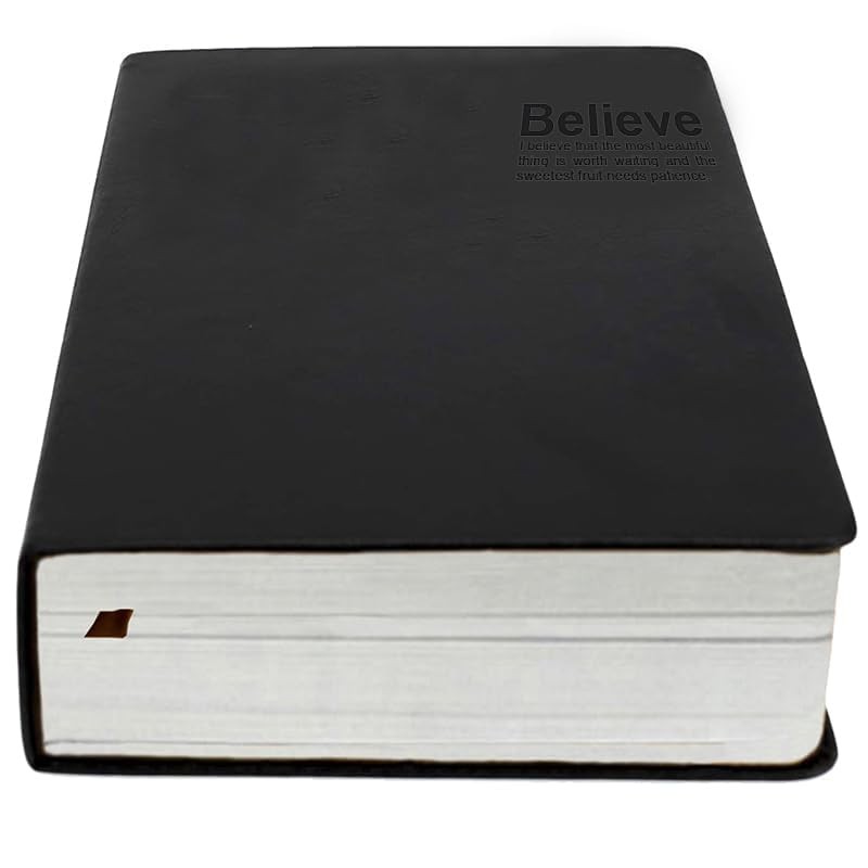 Thick Leather Journal Notebook 720 Pages Thick Lined Writing Journal B6 Hardc…