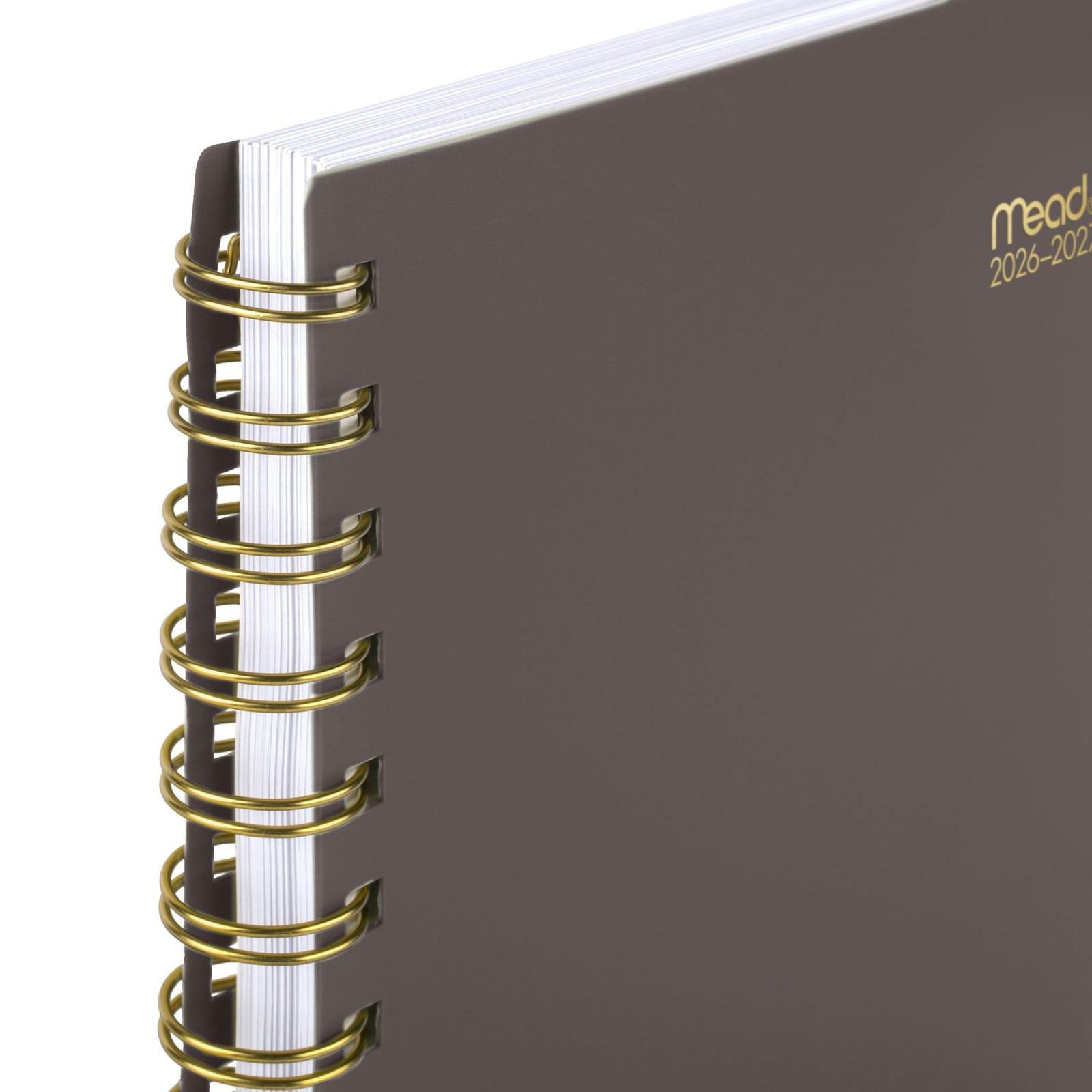 Mead Planner 2026-2027 Weekly & Monthly Academic 5.5″W x 8.5″H, Ground Coffee