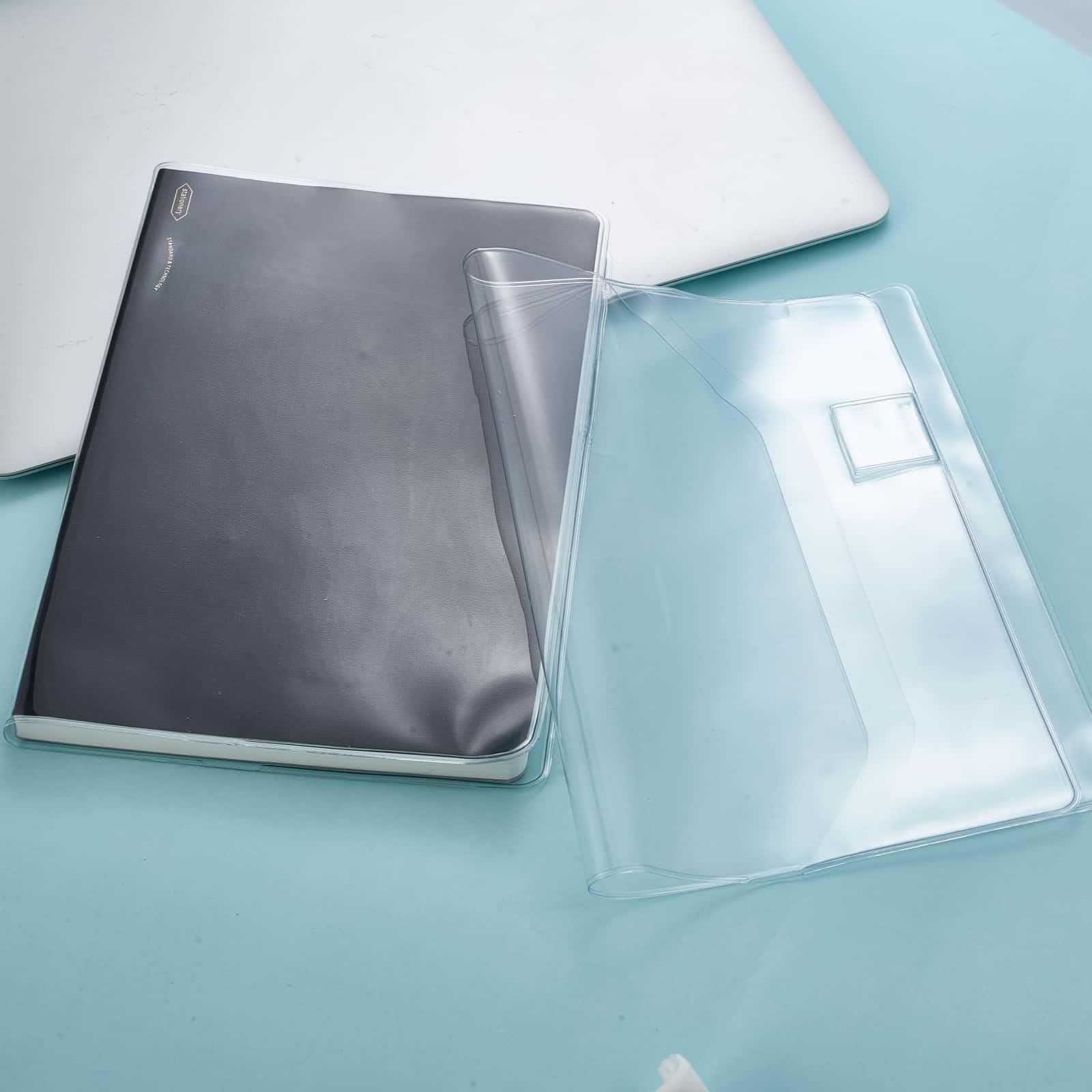 a5 Cover.Jelly PVC Plastic Book Cover. a5 Clear Cover. A5midori Clear Cover ….