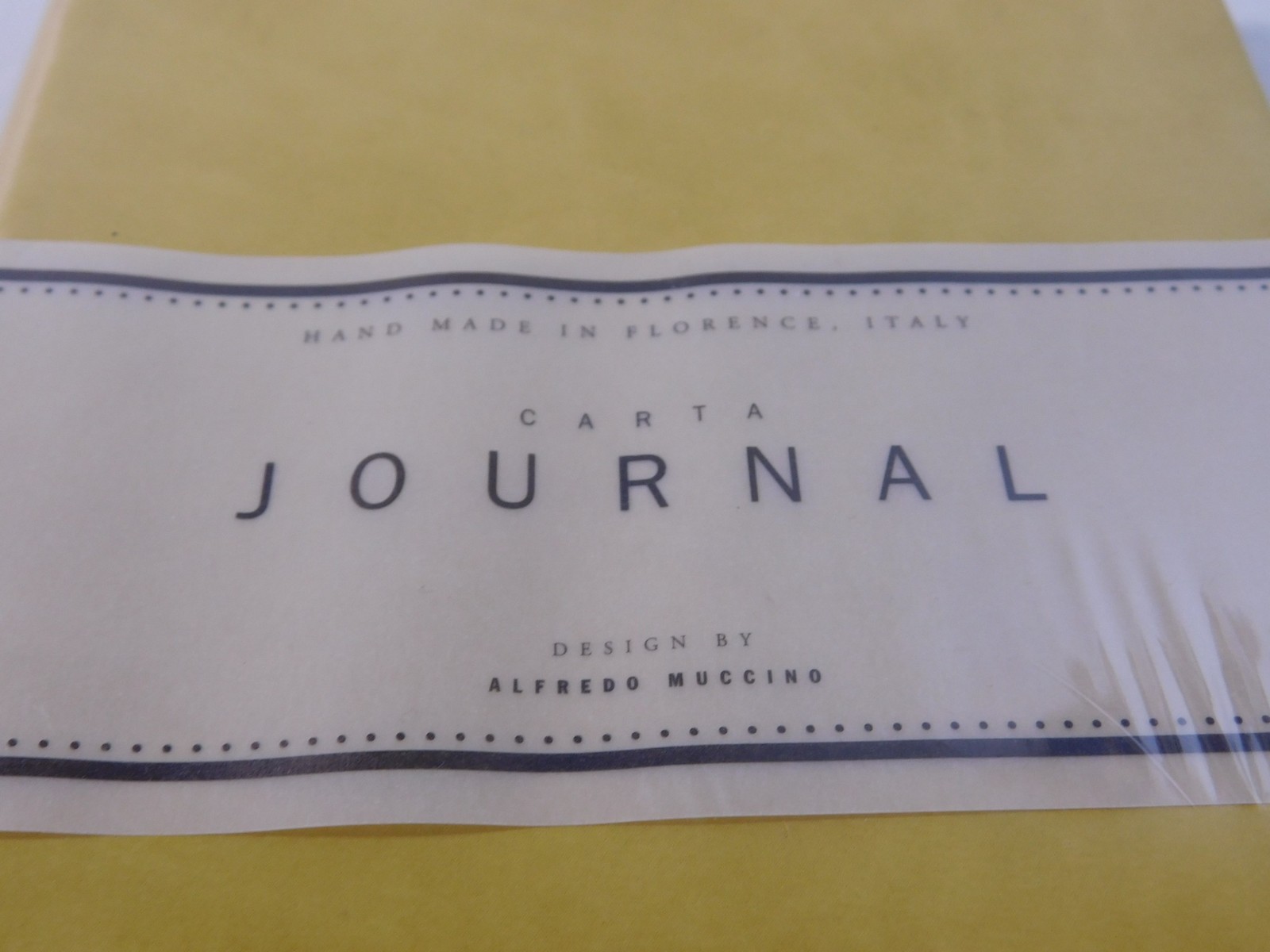 NEW Sealed Carta Handmade Journal Handmade in Italy Design by Alfredo Muccino