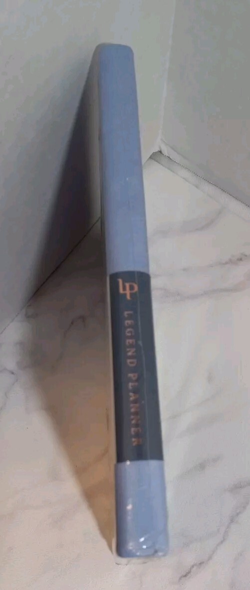 Legend Planner Budget Book A5 Periwinkle Blue Undated New Sealed