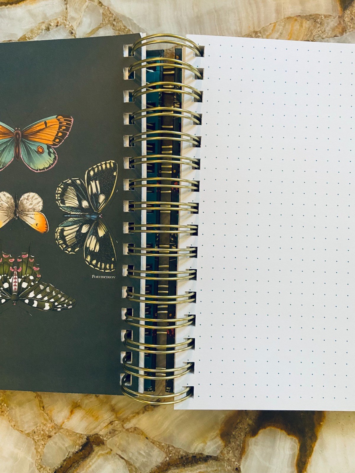 C.R.GIBSON~Portmeirion~Botanic Garden Harmony~Twin Wire~3-in-1 Notebook
