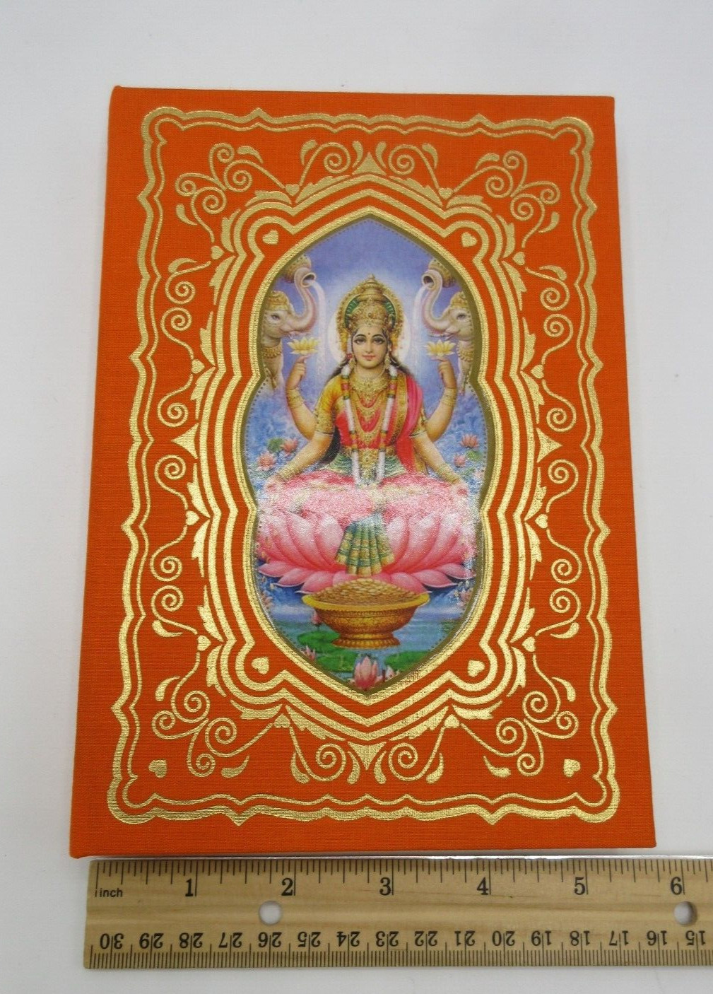 Rock of Ages Journal 8″ Hardcover 224 Lined Pages ORANGE