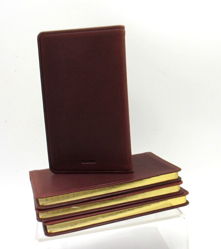 Address Book 3×5″ Pocket Size Leather Soft Cover Graphic Image CLAY List$40