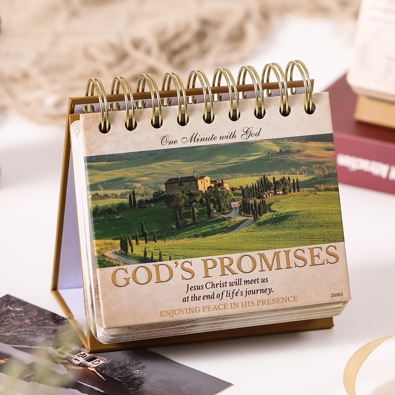 Desk Calendar – Christian Gifts/Religious Gifts for Women, Bible Gifts, 4.8″…