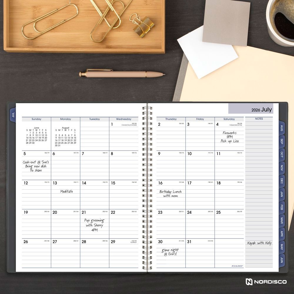 At-A-Glance 2026-2027 AYC470-45 Academic Monthly Planner, 8-1/2 x 11″