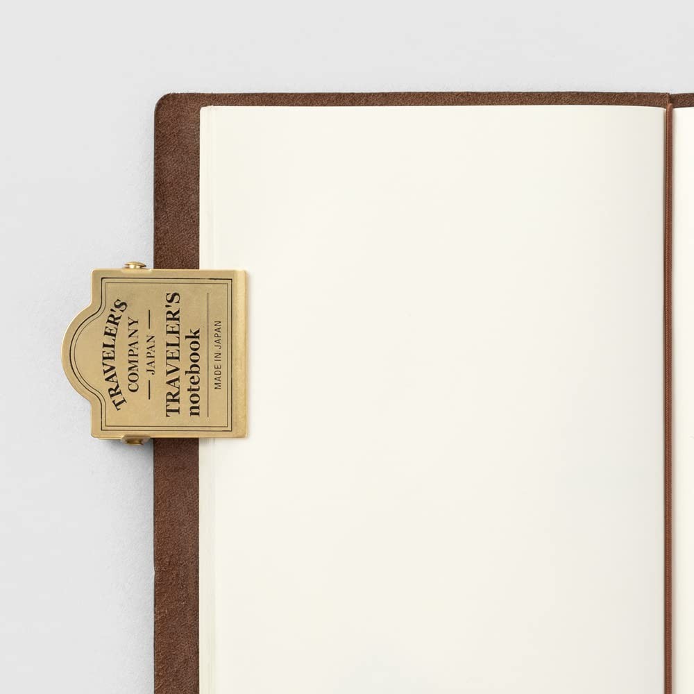 Traveler’s Note Brass Clip TRC Logo Pattern 43089006