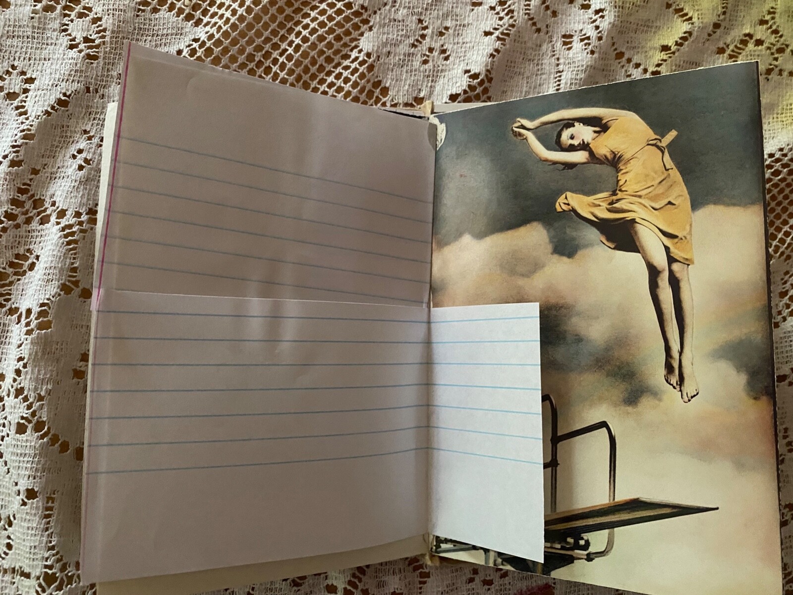 Beautifully Imperfect Handmade Junk Journal Book plus Ephemera & Embellishments