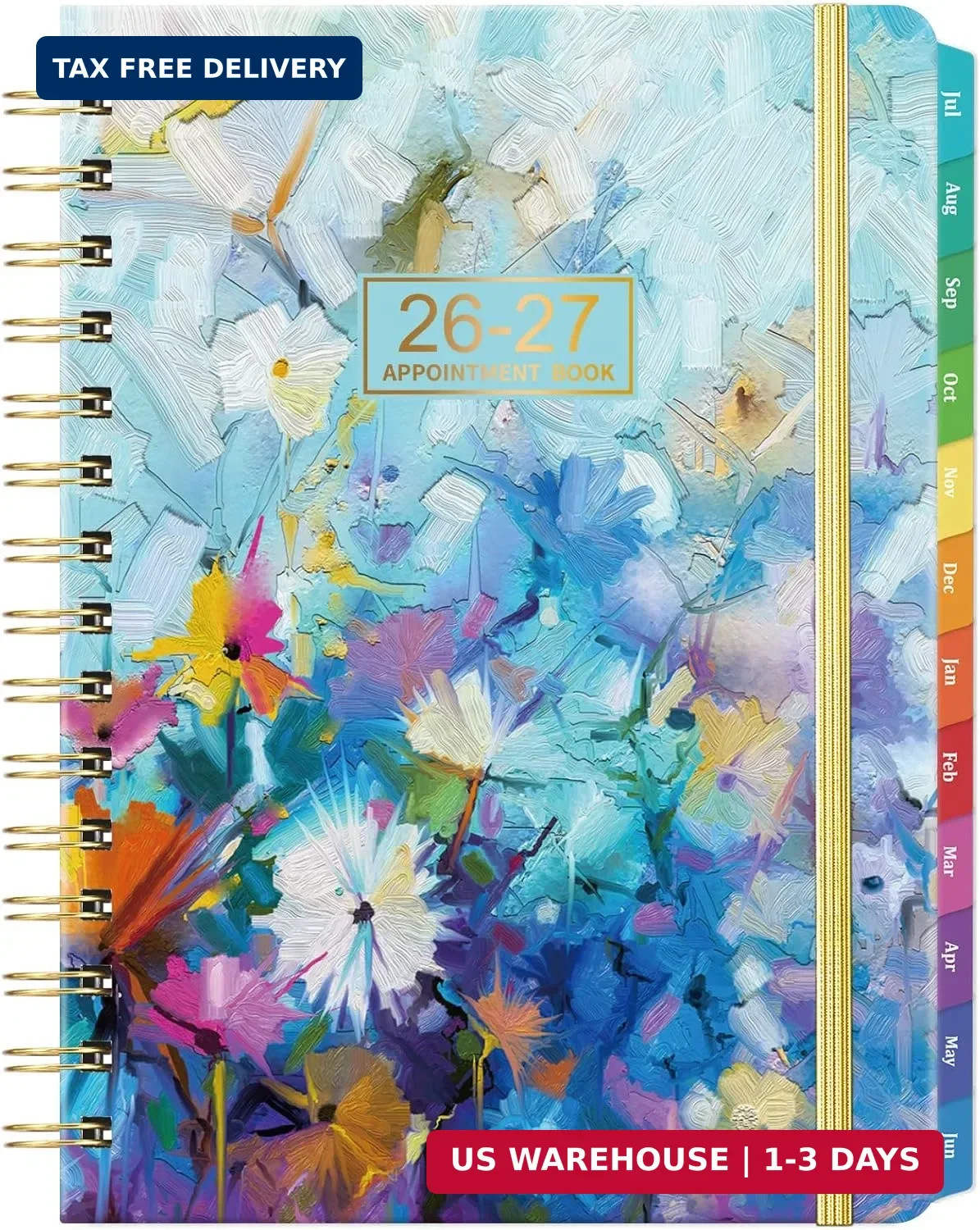 2026-2027 Appointment Book – Weekly & Monthly Planner, 6.3″ x 8.4″, JULY 2026 –