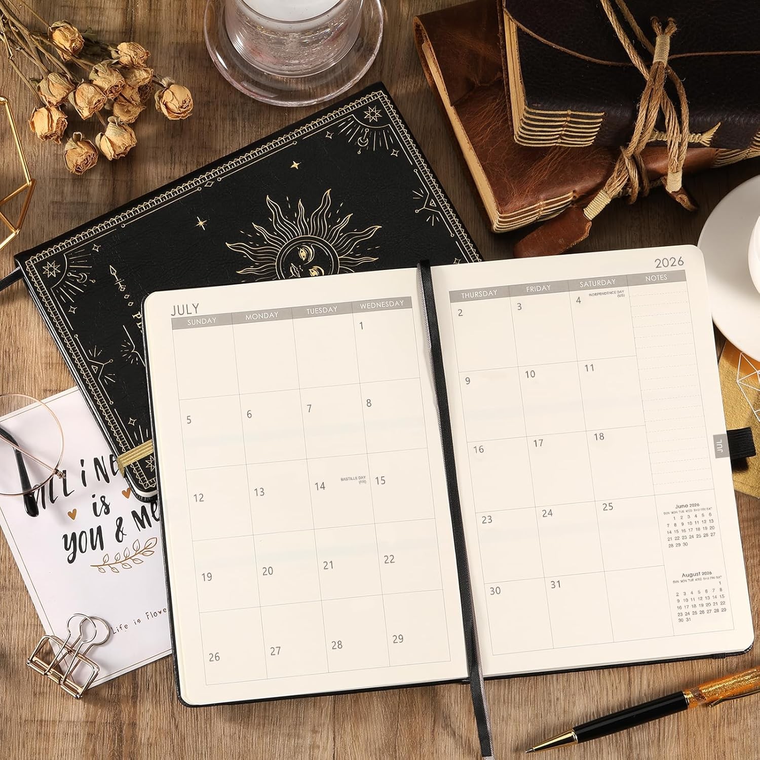 Planner 2026-2027 – Academic Planner 2026-2027, July 2026 – June 2027, 5.75″ x 8