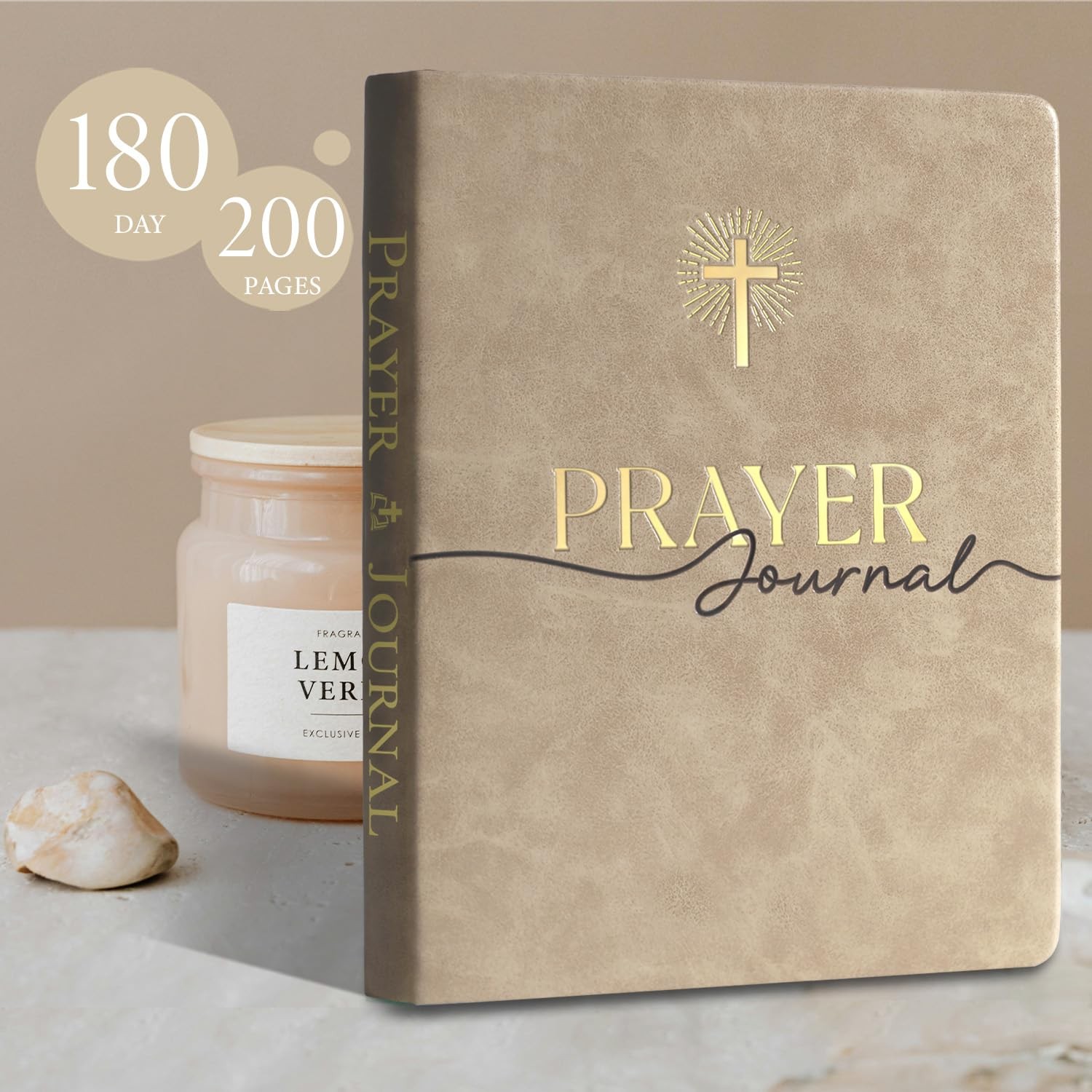 PARIS IN RAIN 180 Days Prayer & Bible Journal for Women,Faith-Based A5, Oat