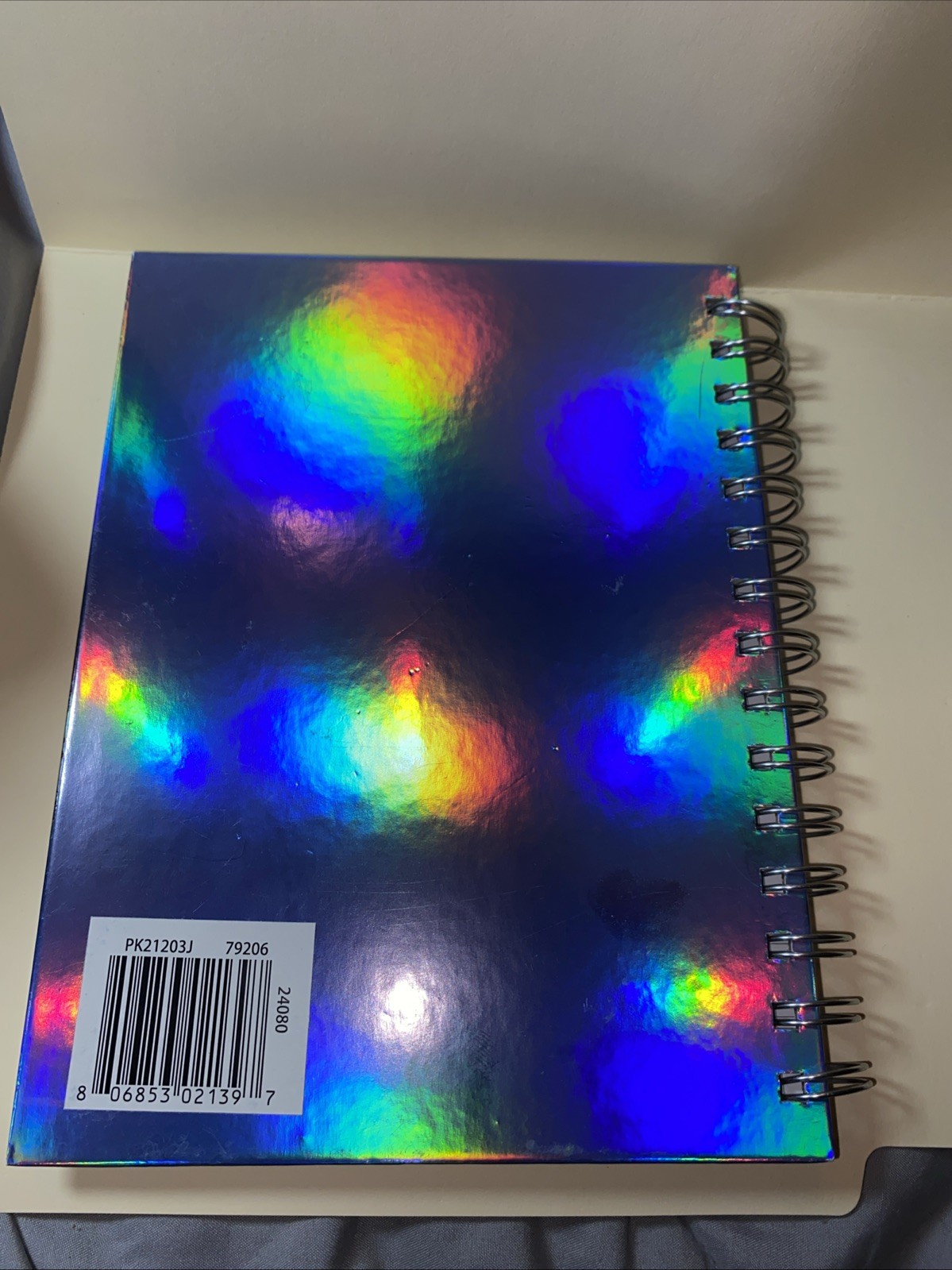 Shining Boo Halloween Notebook Journal Diary Blank Paper
