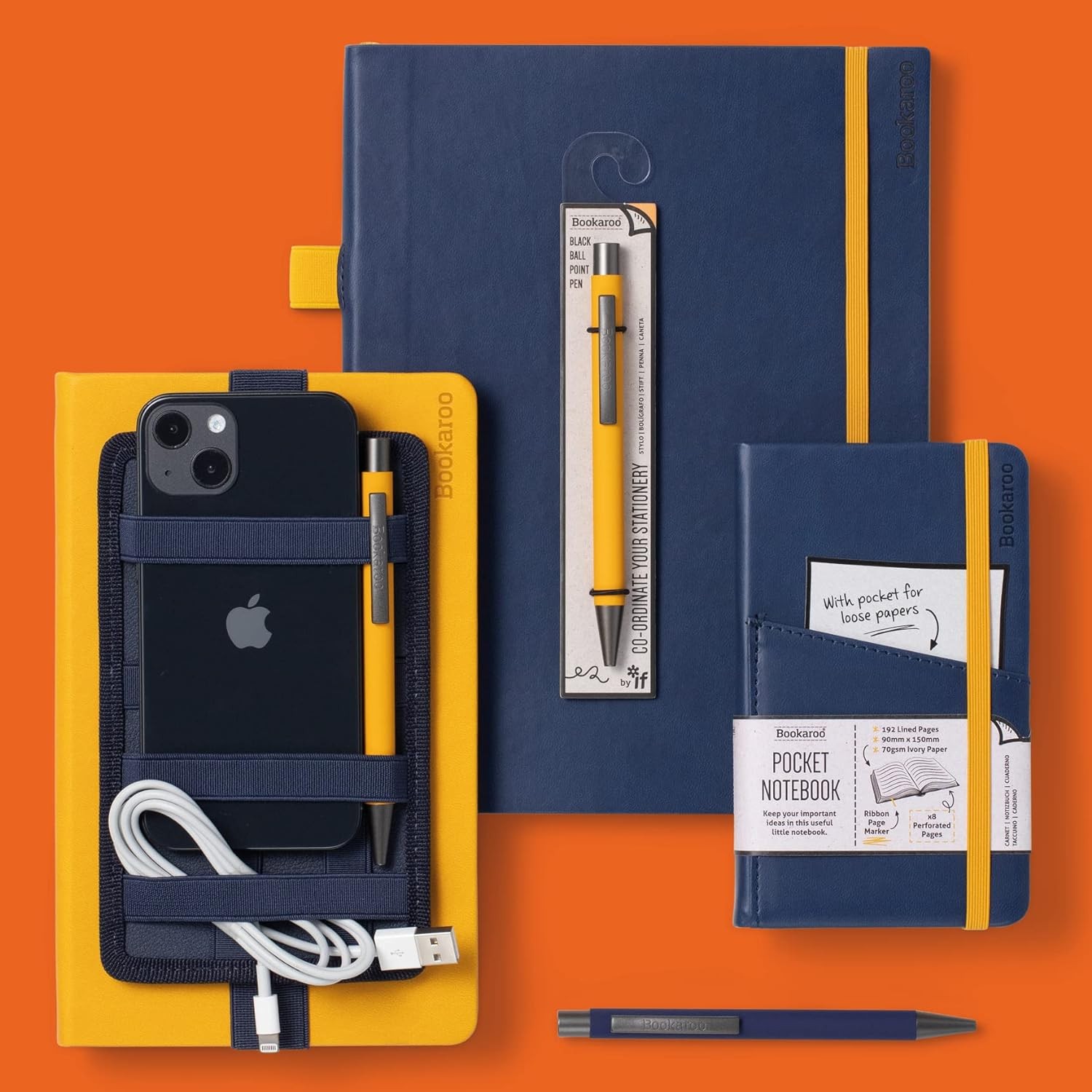 IF Bookaroo Bigger Things Notebook Journal – Forest Green