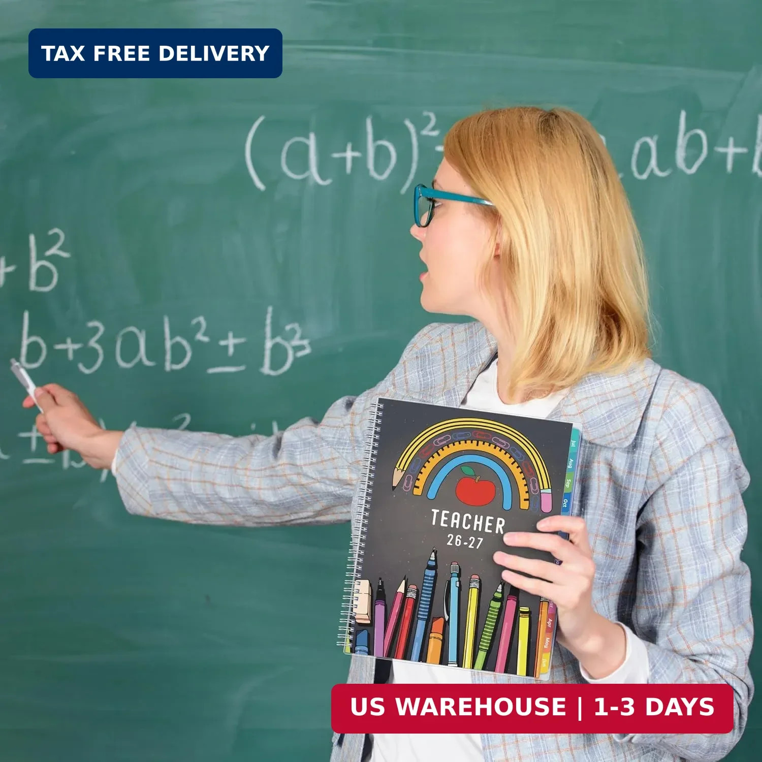 GoiUnlt Teacher Planner 2026-2027, JUL. 2026 – JUN. 2027, Lesson Planner 2026-20