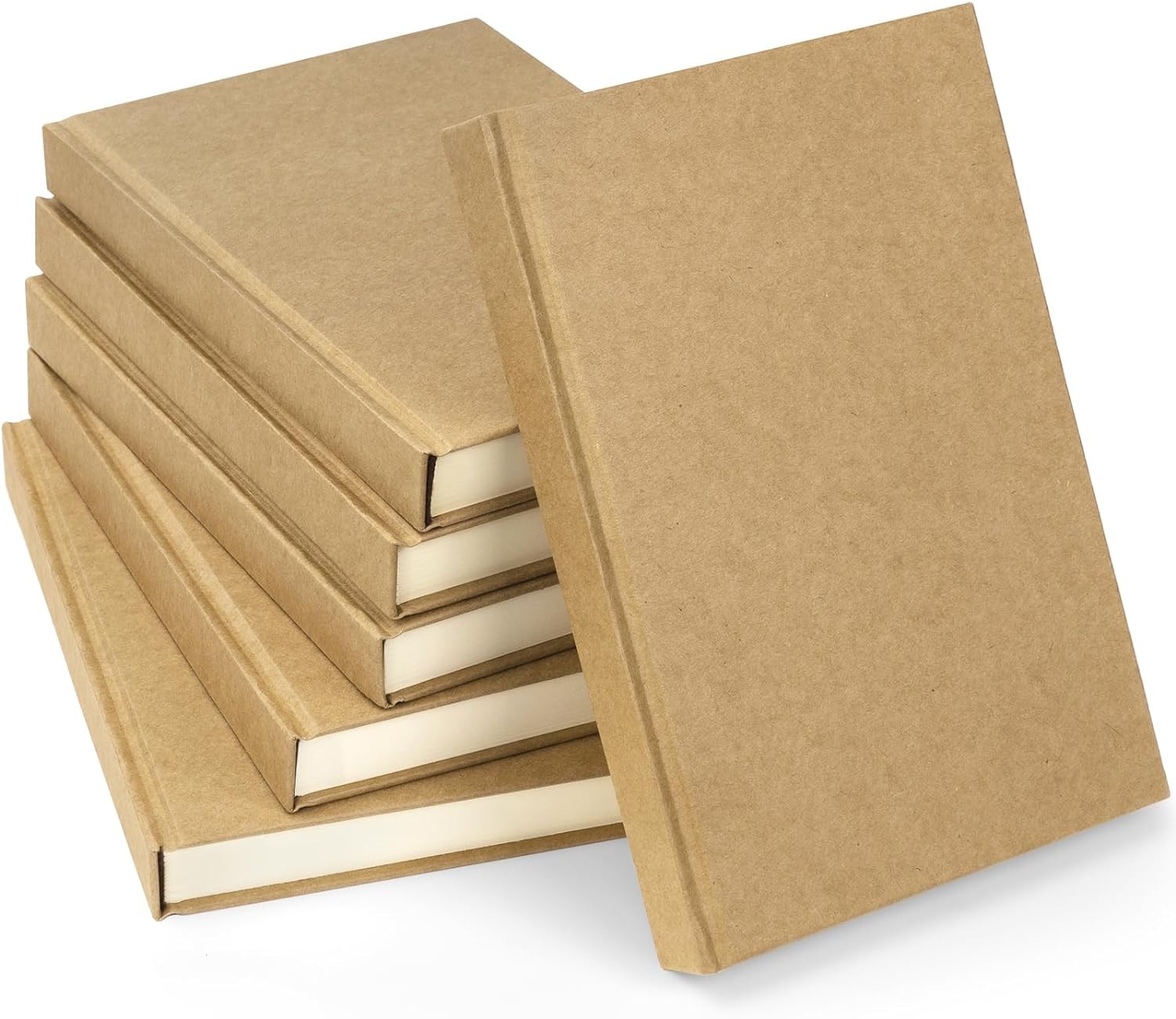 Dynta Hardcover Sketchbook Blank Notebook Bulk 6 Packs Unlined A5 Size…